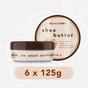 125g Raw Unrefined Shea Butter (Six pack)